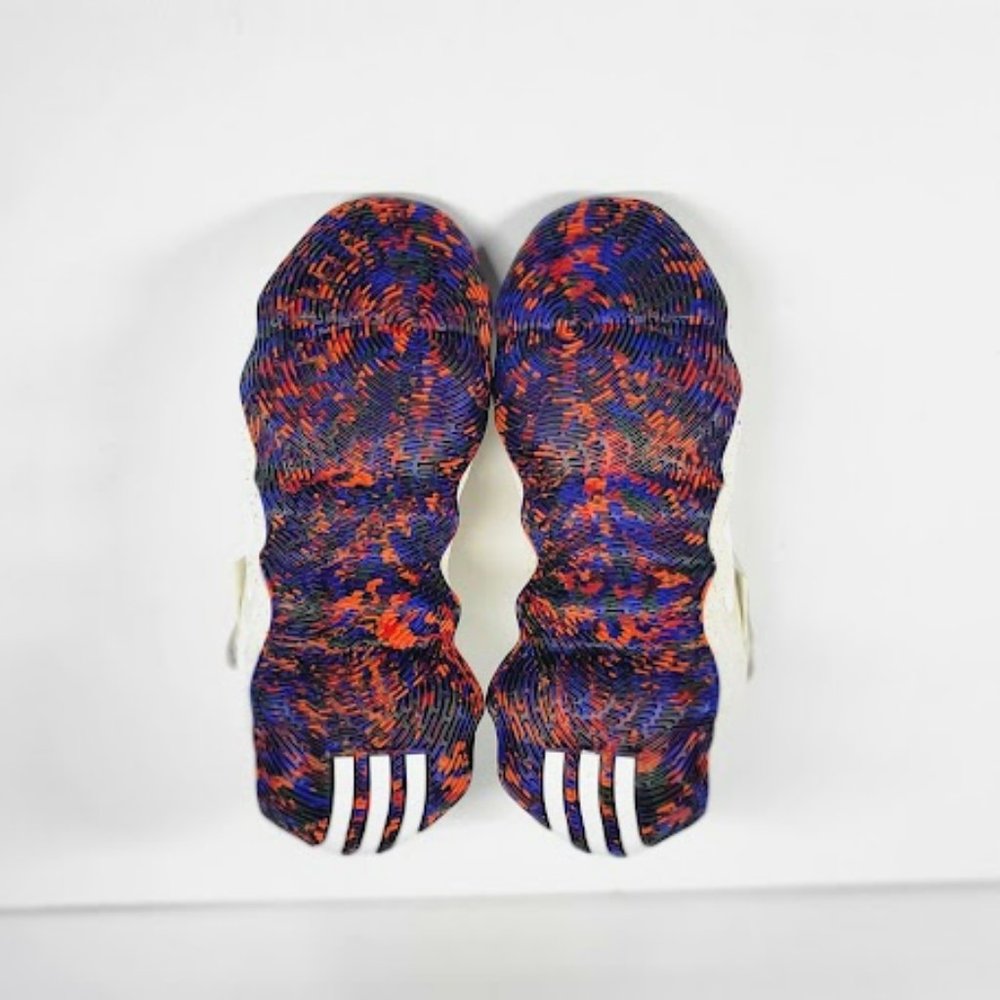 ADIDAS exhibit B mid basketball sneakers Sz 8 NEW - Picture 7 of 8